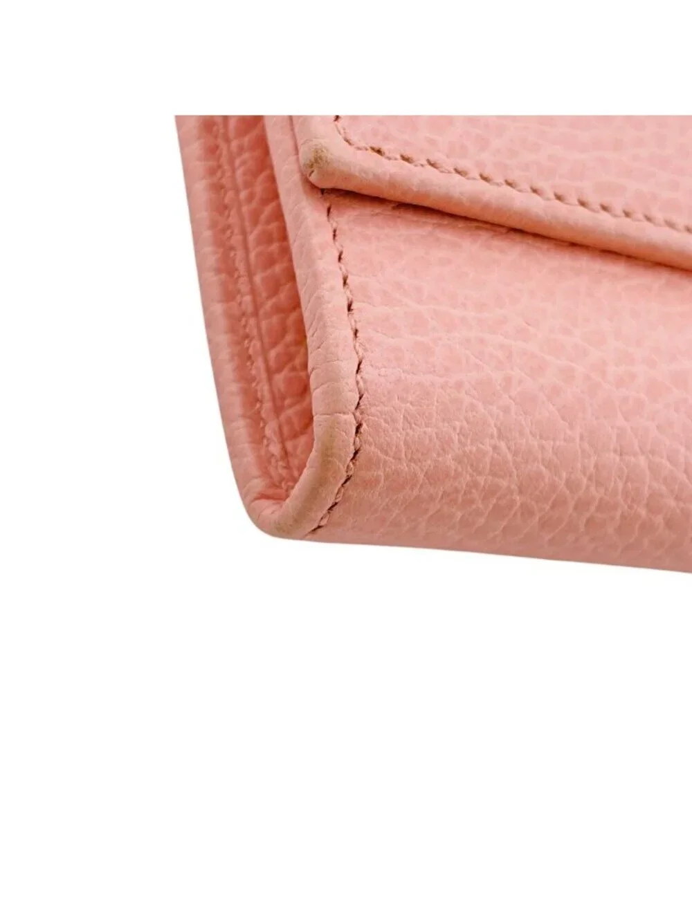 ★SOLD★ Gucci Leather Petit Marmont Wallet Pink - Picture 4 of 8